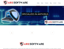 Tablet Screenshot of airesoftware.com